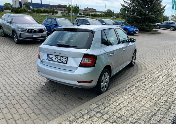 Skoda Fabia cena 51900 przebieg: 43040, rok produkcji 2020 z Jaworzyna Śląska małe 67